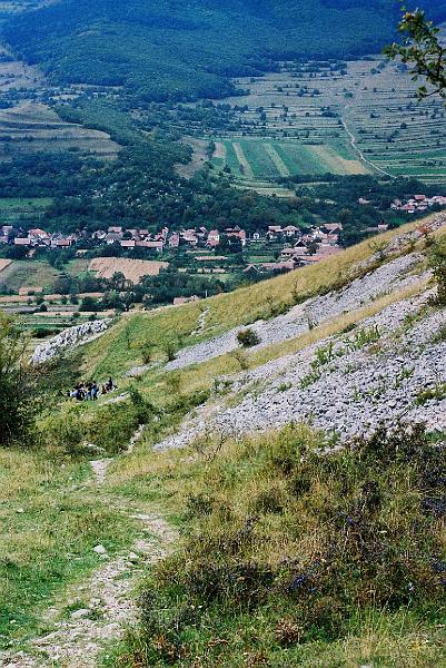 Erdély_2004_1.JPG - Torockó, a Székelykőre menet.